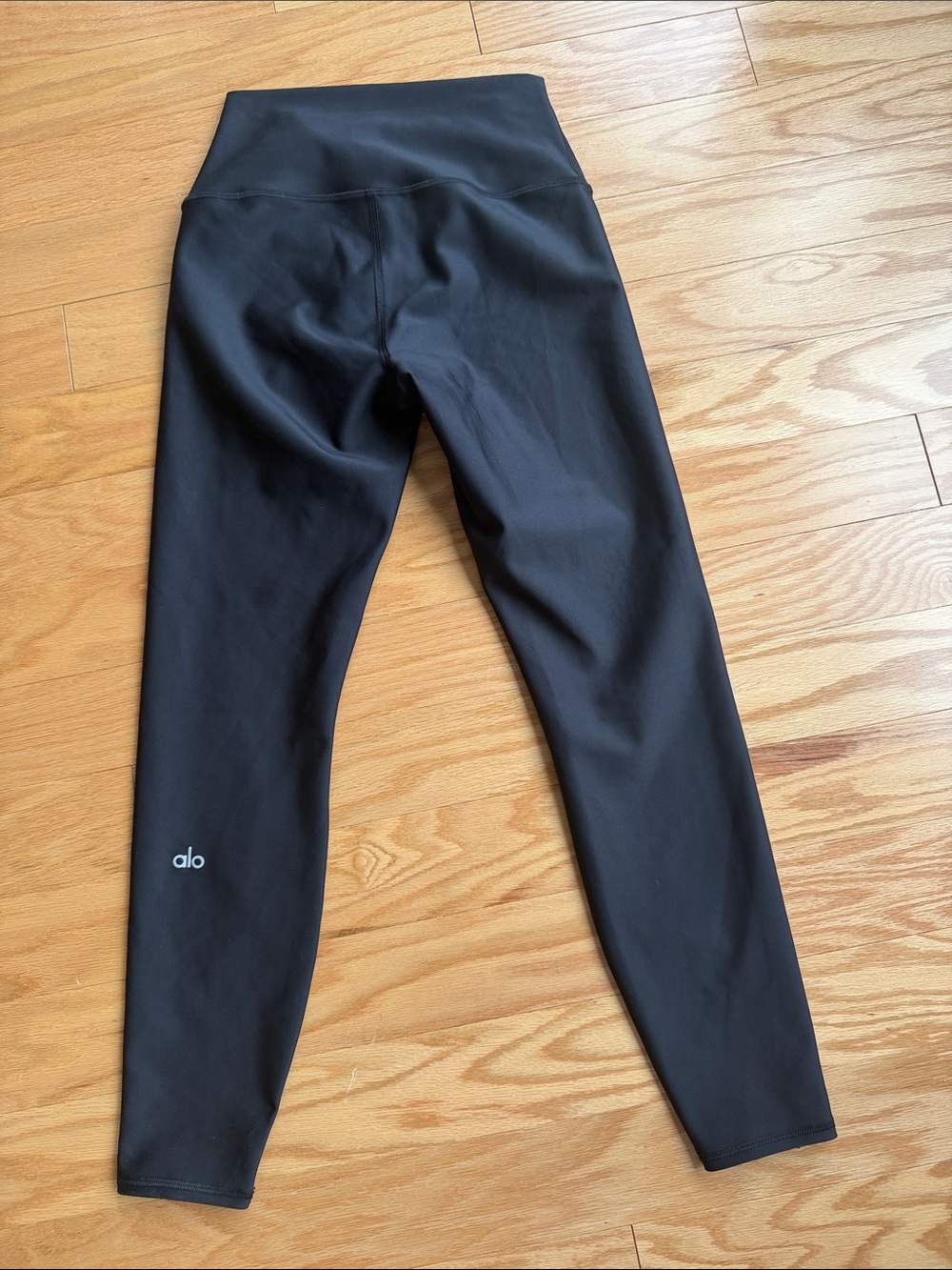 ALO 7/8 Yoga High-Waist Airlift Black Leggings